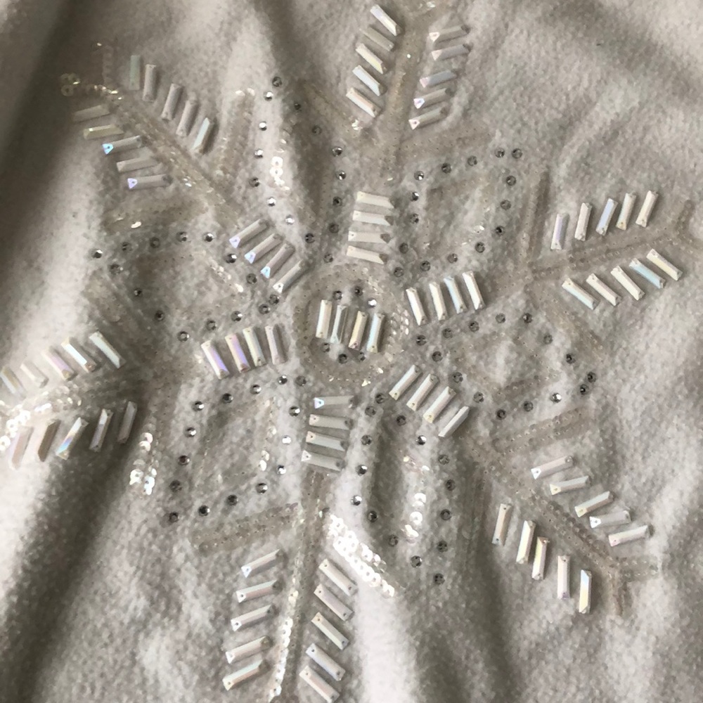Glitter Snowflake Pullover - Picture 2 of 2